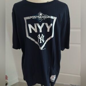 Majestic Dark Blue Sports Tee